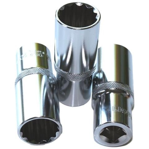 Chiave A Bussola 27mm  1/2 Pollice  Bussola Lunga  12 Punti  Cr-v - Foto 1