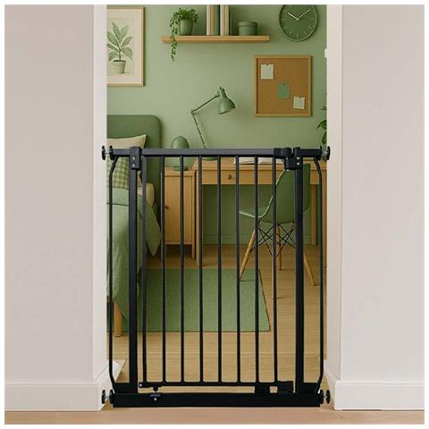 Safetots Cancelletto Di Sicurezza Elite Extra Alto, 143cm - 152cm, Nero Opaco, Extra Alto Con 100cm Di Altezza - Foto 4