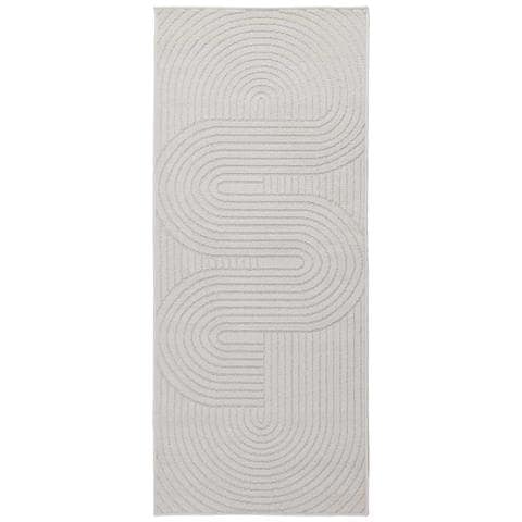 Tappeti per area HUARTE Crema 150 x 80 cm Poliestere - Foto 1