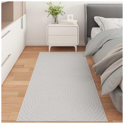 Tappeti per area HUARTE Crema 150 x 80 cm Poliestere - Foto 2
