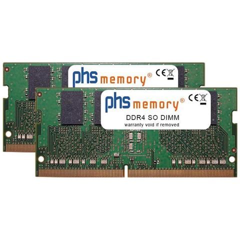 Kit Memoria Ram Da 16gb (2x8gb) Phs Per Dell Alienware 17 R3 I7-6820hk Ddr4 So Dimm 2133mhz (sp155955) - Foto 1