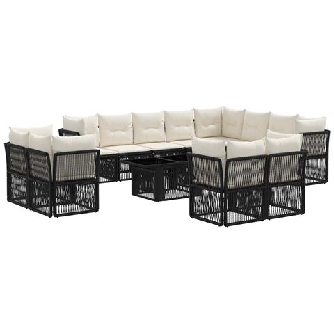 Set Divano da Giardino 13 pcs polyrattan - Foto 1