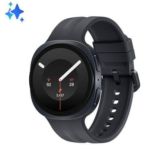 Galaxy Watch9, 40mm, Graphite, Bluetooth, Design sottile anti-urto, guida al sonno, coaching salute, benessere cardiaco, batteria da 390 mAh, Snapdragon Wear Elite - Foto 1
