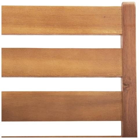 Set da Pranzo per Giardino 3 pz in Legno Massello di Acacia - Foto 9
