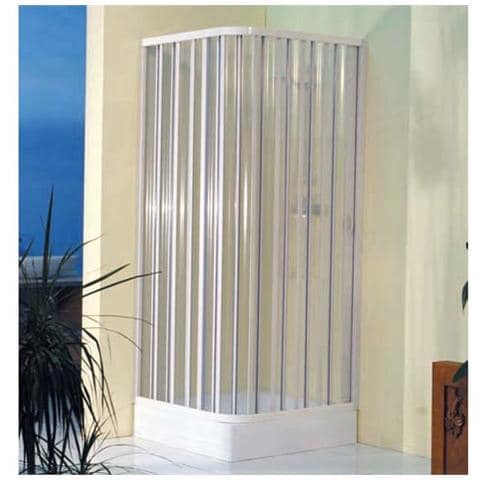 Cabina Doccia Scorrevole Cm 70/80 In Pvc - Foto 1
