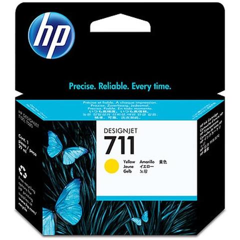 Cartuccia Ink Jet Plotter Originale Hp 711 Giallo - Foto 7