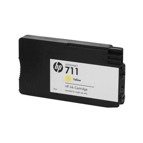 Cartuccia Ink Jet Plotter Originale Hp 711 Giallo - Foto 2