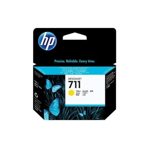 Cartuccia Ink Jet Plotter Originale Hp 711 Giallo - Foto 1