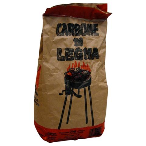 Sacco di carbonella per barbecue prodotto con legna vegetale 7 Pz - Foto 2
