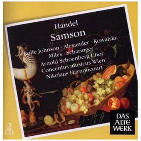 Handel - Harnoncourt - Pregardien - Daw 50: Samson (2cd)  - Foto 1