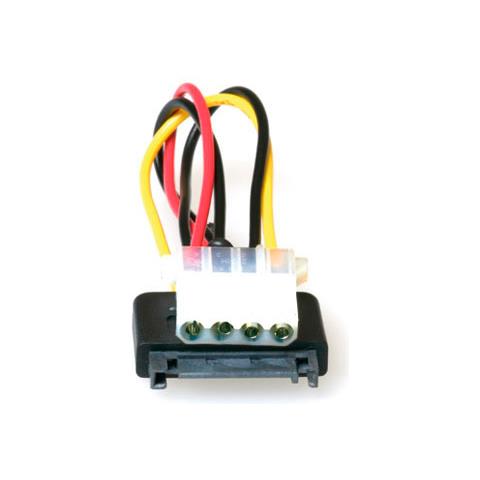 Cavo per trasferimento dati ACT - SATA - 15 cm - 1 x Maschio SATA - 1 x Femmina Potenza - Foto 1