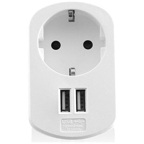 EW1211, Interno, Smartphone, Tablet, AC, Bianco, Over current, Sovraccarico, Cortocircuito, 100 - 240 - Foto 8