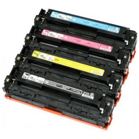 TONER COMPATIBILE -  Cf210x Giallo Laserjet Pro 200 M251n, 200 M251nw, 200 Mfp M276n, 200 Mfp M276nw, Capacità 2400 Pagine - Foto 1
