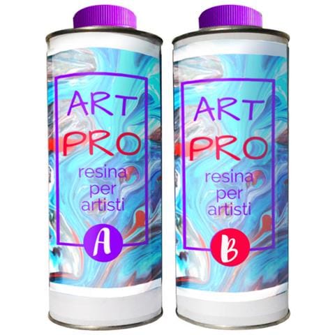 Art Pro Resina Trasparente Alta Viscosita 1.6 Kg - Foto 1