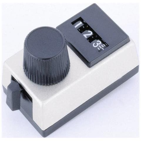 Manopola Di Precisione Con Scala Graduata Grigio-nero (l X L X A) 44.5 X 26.9 X 25.4 Mm 1 Pz. - Foto 1