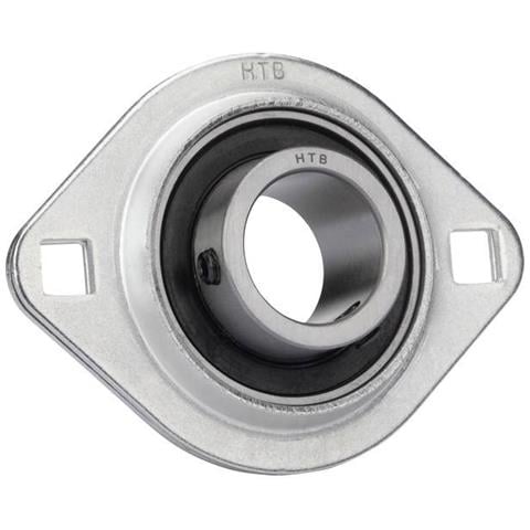 Cuscinetto Flangiato Lamiera Dacciaio Ø Foro 25 Mm Distanza Tra I Fori 76 Mm - Foto 1