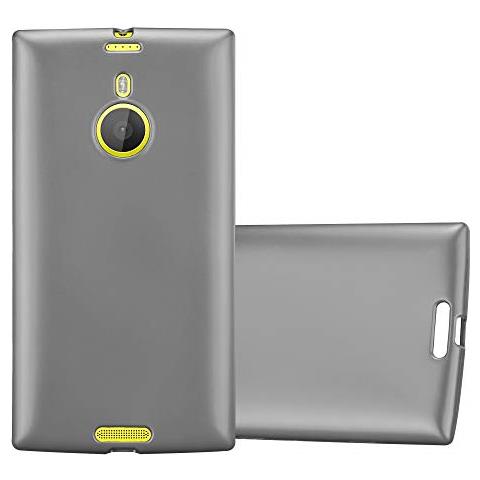 Custodia Compatibile Con Nokia Lumia 1520 In Grigio Metallico - Coperchio Protettivo In Silicone Tpu Flessibile - Foto 1