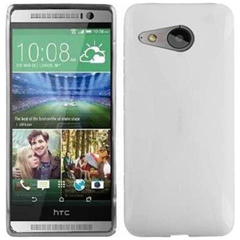 Custodia Compatibile Con Htc One M8 Mini (2.gen.) In Magnesio Bianco - Coperchio Protettivo In Silicone Tpu Flessibile - Foto 4