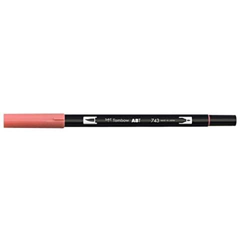 Abt 743 Doppia Punta: Pennello E Penna, Colore Rosa (743 - Hot Pink)  - Foto 2