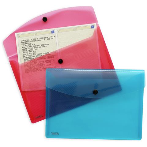 Cartella Polipropilene Blu A4 - Foto 2