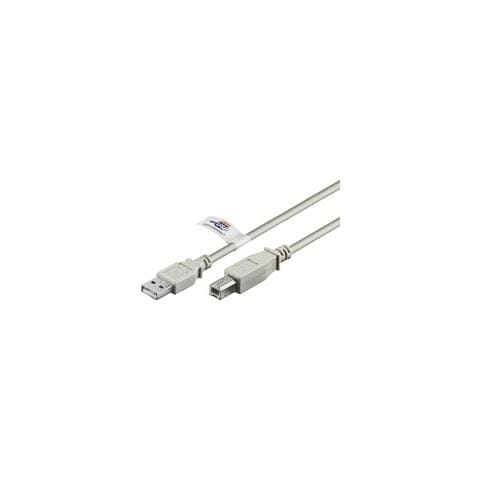 USB AB 300 HiSpeedCert 2.0 3m, USB A, USB B, Maschio / maschio, 2x AWG 24 2x AWG 28 - Foto 1
