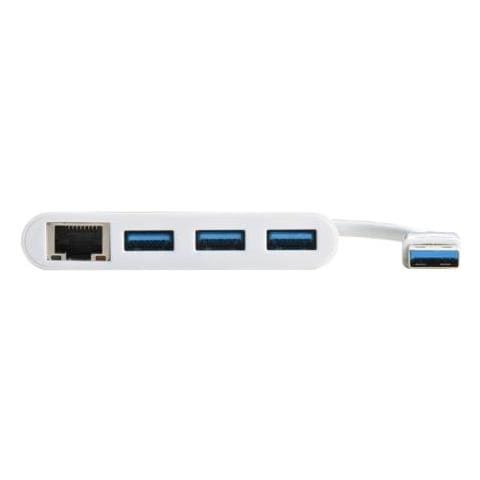 DY-TU2986W cavo di interfaccia e adattatore USB TYPE-A 3 x USB 3.1 TYPE-A White - Foto 2
