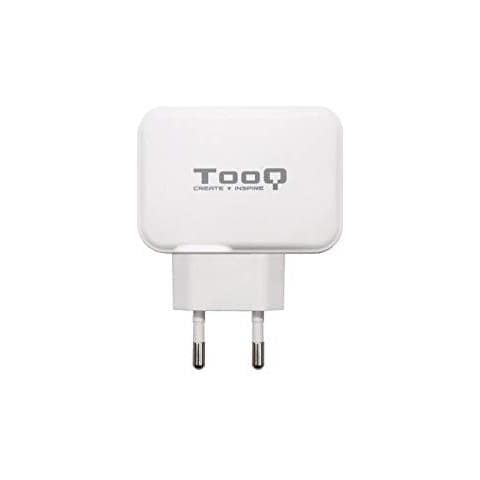 tqwc-2sc02wt - Caricatore da Parete con 2 x (USB-C e USB) 27 W / 5.4 A, con tecnologia AiPower, caricatore mobile per dispositivi USB e USB-C, colore bianco - Foto 3