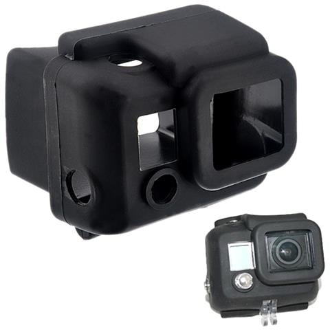 Custodia St-41 Silicone Cover Case Per Gopro Hd Hero 3 - 3 Plus Black - Foto 1