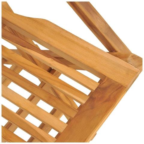 Sedie Da Giardino Pieghevoli 8pz 55x62x90cm Legno Massello Teak - Foto 2