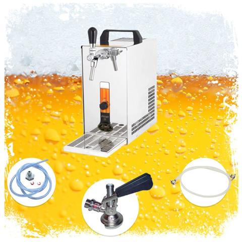 Set Completo Spillatore Birra Dispenser Birra Macchina Per Birra - Pygmy 20/k 1-linea 25 Litri /h - Green Line Keg Nc Adattatore - Foto 6
