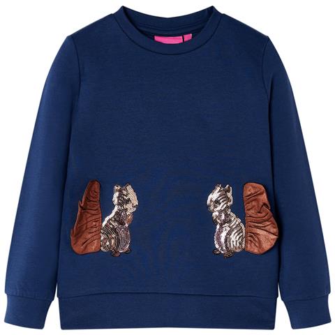 Felpa per Bambini Blu Marino 128 - Foto 1