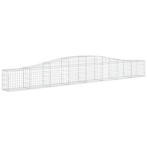 Cesto Gabbione Ad Arco 400x30x40/60 Cm Ferro Zincato - Foto 1
