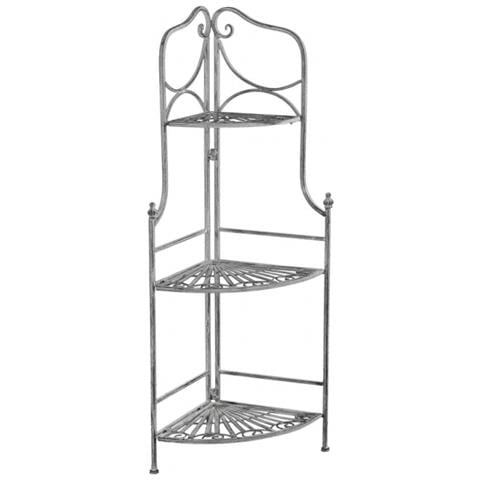 Étagère Rosalie 3 Piani Bianco Ossidato - Foto 1