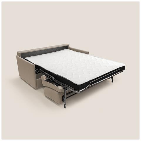Evans Divano letto matrimoniale in tessuto impermeabile T13 149 cm (mat. 120x197) beige - Foto 2