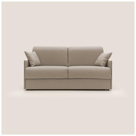 Evans Divano letto matrimoniale in tessuto impermeabile T13 149 cm (mat. 120x197) beige - Foto 3