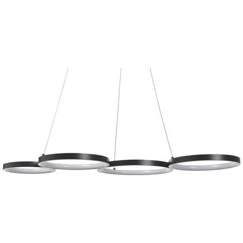 Lampadario A Led Pibor Metallo Nero - Foto 2