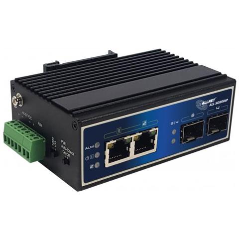 Interruttore di Rete 1000 PoE Colore Nero - Foto 1