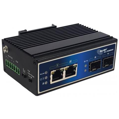 Interruttore di Rete 1000 PoE Colore Nero - Foto 2