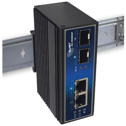 Interruttore di Rete 1000 PoE Colore Nero - Foto 4