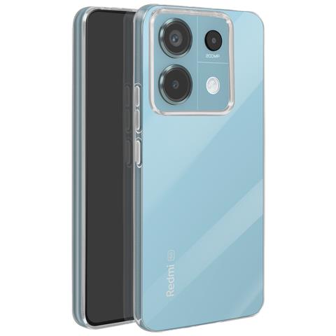 Cover In Silicone Flessibile Per Xiaomi Redmi Note 13 Pro 5g, Trasparente - Foto 2