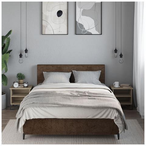 Comodini Rovere Sonoma 2pz 40x30x40 Cm In Truciolato - Foto 3