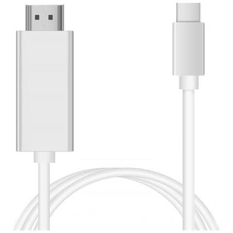 Cavo Da Usb-c A Hdmi 4k (2 Metri) White - Foto 1