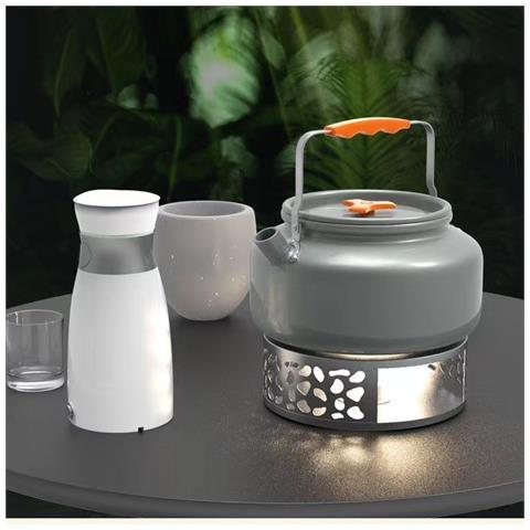 Fornello Per Tè Scaldateiera In Acciaio Inossidabile Piccolo Buco - Foto 7