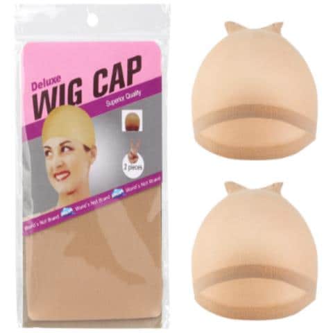 Cuffia Per Parrucca Da 4 Pezzi, Cuffia Per Parrucca In Nylon Traspirante Per Donna Beige - Foto 1