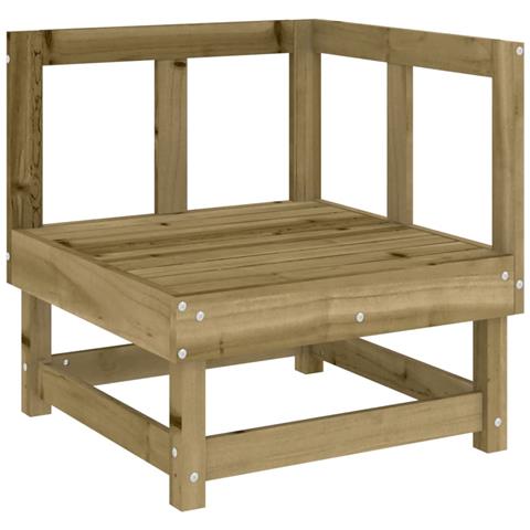 Set Salotto da Giardino 7 pz in Legno Impregnato di Pino - Foto 2