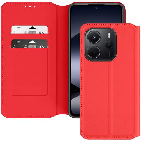 Custodia Per Redmi Note 14 4g Con Supporto Per Portafogli E Video - Foto 1