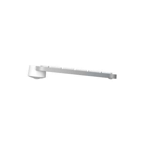 MX Keys S for Mac tastiera Ufficio RF senza fili + Bluetooth QWERTY US International Alluminio, Bianco - Foto 2