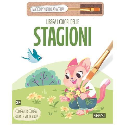 Libera I Colori Delle Stagioni. Con Magico Pennello Ad Acqua - Foto 1