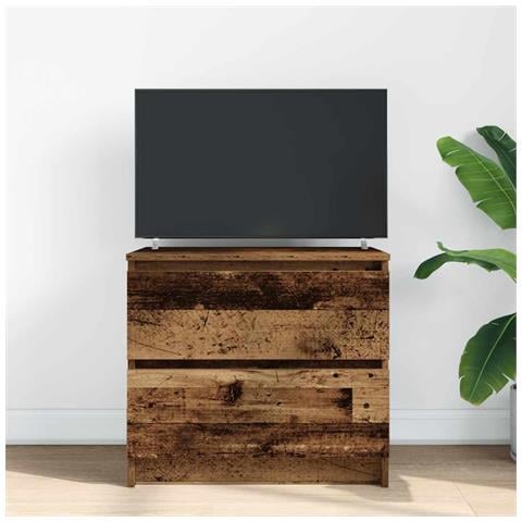 Mobile Porta Tv Legno Antico 60x35x54 Cm In Legno Multistrato - Foto 3