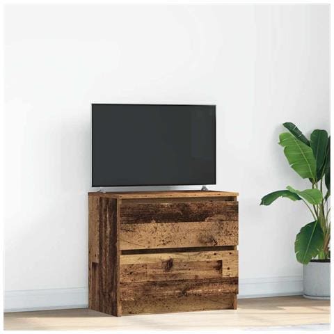 Mobile Porta Tv Legno Antico 60x35x54 Cm In Legno Multistrato - Foto 1